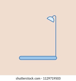 Shower isolated icon. Element of bathroom for mobile concept and web apps illustration. Field outline icon for website design and development, app development on somon background