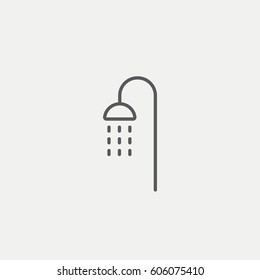 Shower Line icon
