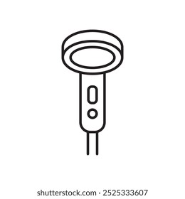 Shower Minimalistic Sign for Design