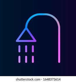 Shower nolan icon. Simple thin line, outline vector of watericons for ui and ux, website or mobile application