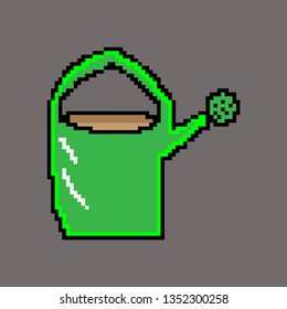 shower pixel look art as vector 