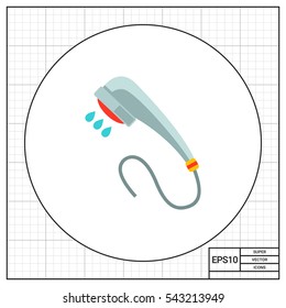 Shower spray icon