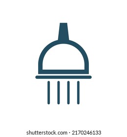 Shower symbol. Sprinkler icon. Vector.