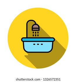 shower   tub  bath  