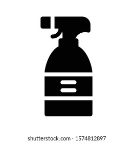 shower vector glyph flat icon 