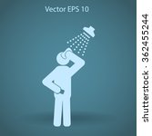 shower vector icon
