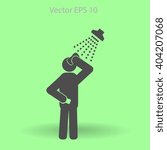 shower vector icon