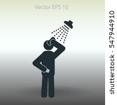 shower vector icon