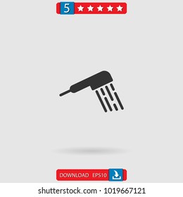 shower vector icon