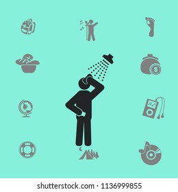 shower vector icon