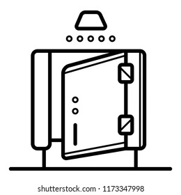 Shower vector icon 