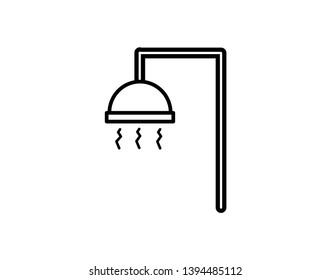 Shower vector icon - Vector 