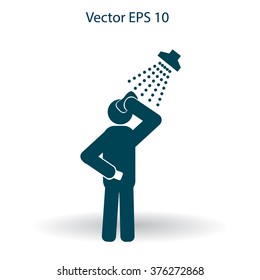 shower vector icon