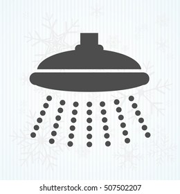 Shower vector icon