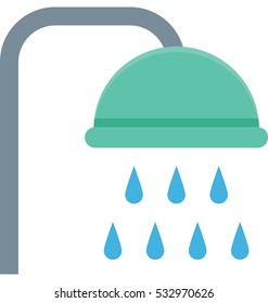 Shower Vector Icon