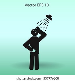 Shower Vector Icon