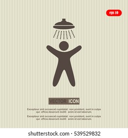 Shower vector icon