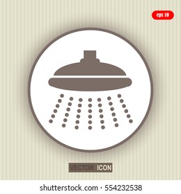 Shower vector icon