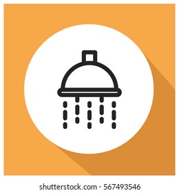 Shower vector icon