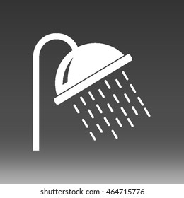 Shower Vector Icon Illustration
