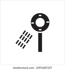 línea de icono del vector de ducha nueva