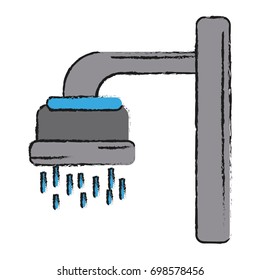 shower vector illustration