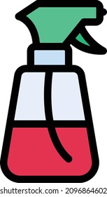 shower vector illustration isolated on a transparent background. stroke vector icons for concept or web graphics.