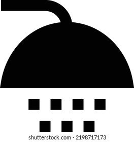 shower  Vector illustration on a transparent background. Premium quality symmbols. Glyphs vector icons for concept and graphic design.