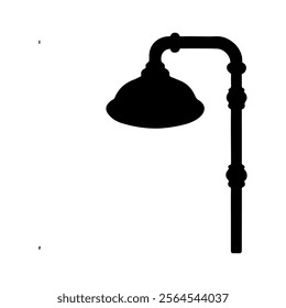  Shower vector silhouette vector icon sign symbol illustration design