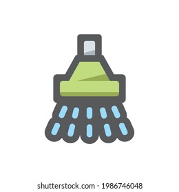 Shower watering can Vector icon Cartoon illustration