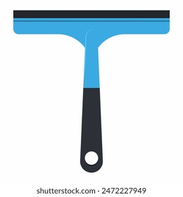 Shower wiper vector cartoon illustration isolated on a white background.