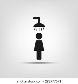 shower woman