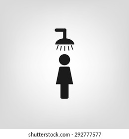 shower woman