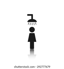 shower woman