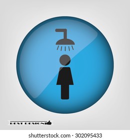 shower woman