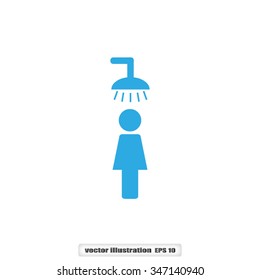 shower woman