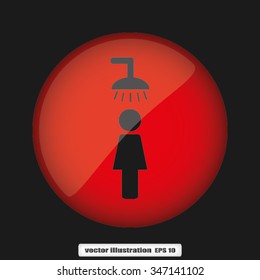 shower woman