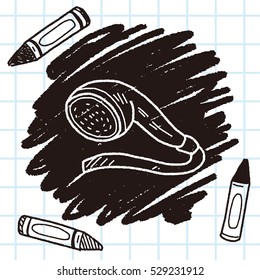 showerhead doodle