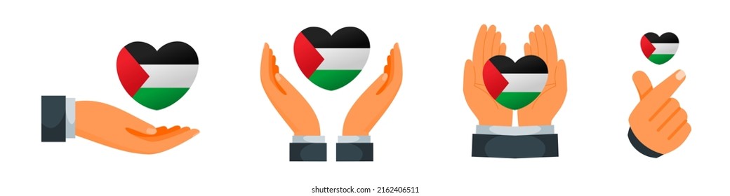Showing Affection and Giving Love Towards People of Palestine