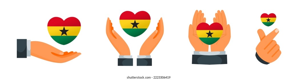 Showing Affection and Giving Love Towards People of Ghana