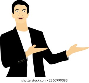 Showing products for ads purpose -designed vector illustration