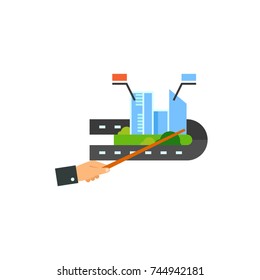 Showing project icon