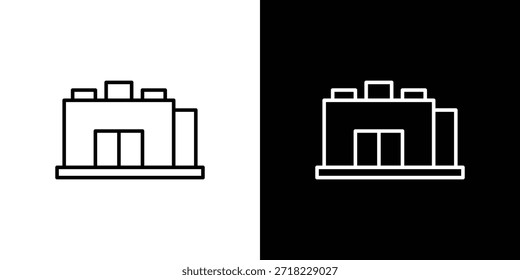 Iconos de la sala de exposición para los Elementos de UI. Ilustración vectorial de alta calidad.