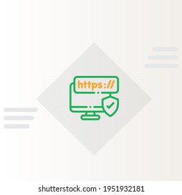 zeigt ein grünes Schloss in der URL-Leiste an