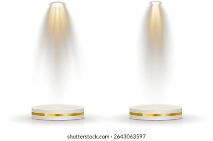 Showtime lighting animates fashion runway. Hard light draws attention to detail. Concert spotlight elevates event intensity. Projection angle carves focused atmosphere. 