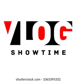 Showtime Logo. Flat Illustration Of Showtime Vector Logo For Web