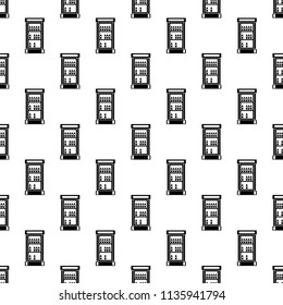 show-window with drinks icon in Pattern style on white background