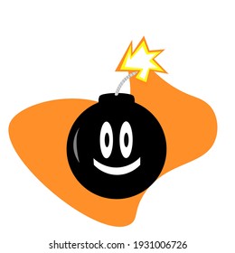 Vector de dibujos animados de metralla. Vector Doodle