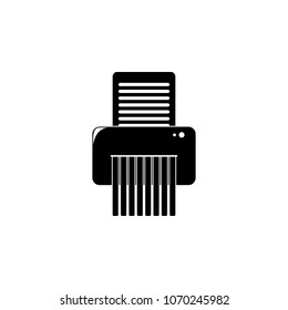shredder for papers icon. Element of equipment illustration. Premium quality graphic design icon. Signs and symbols collection icon for websites, web design, mobile app on white background