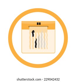 Shredder.Vector illustration